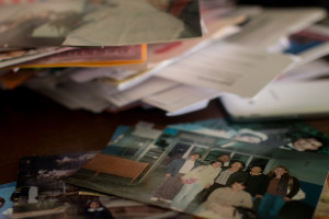 A photo of the day Shalom left Mexico to reunite with her mother when she was 10 years old, lies next to a stack of financial aid papers. "I remember this day so well," she says. Her mother, remembers the day well too. When they reunited, her mother remembers going to hug Shalom. "She didn't hug me back," she says. "There was so much she didn't know," Shalom said.
