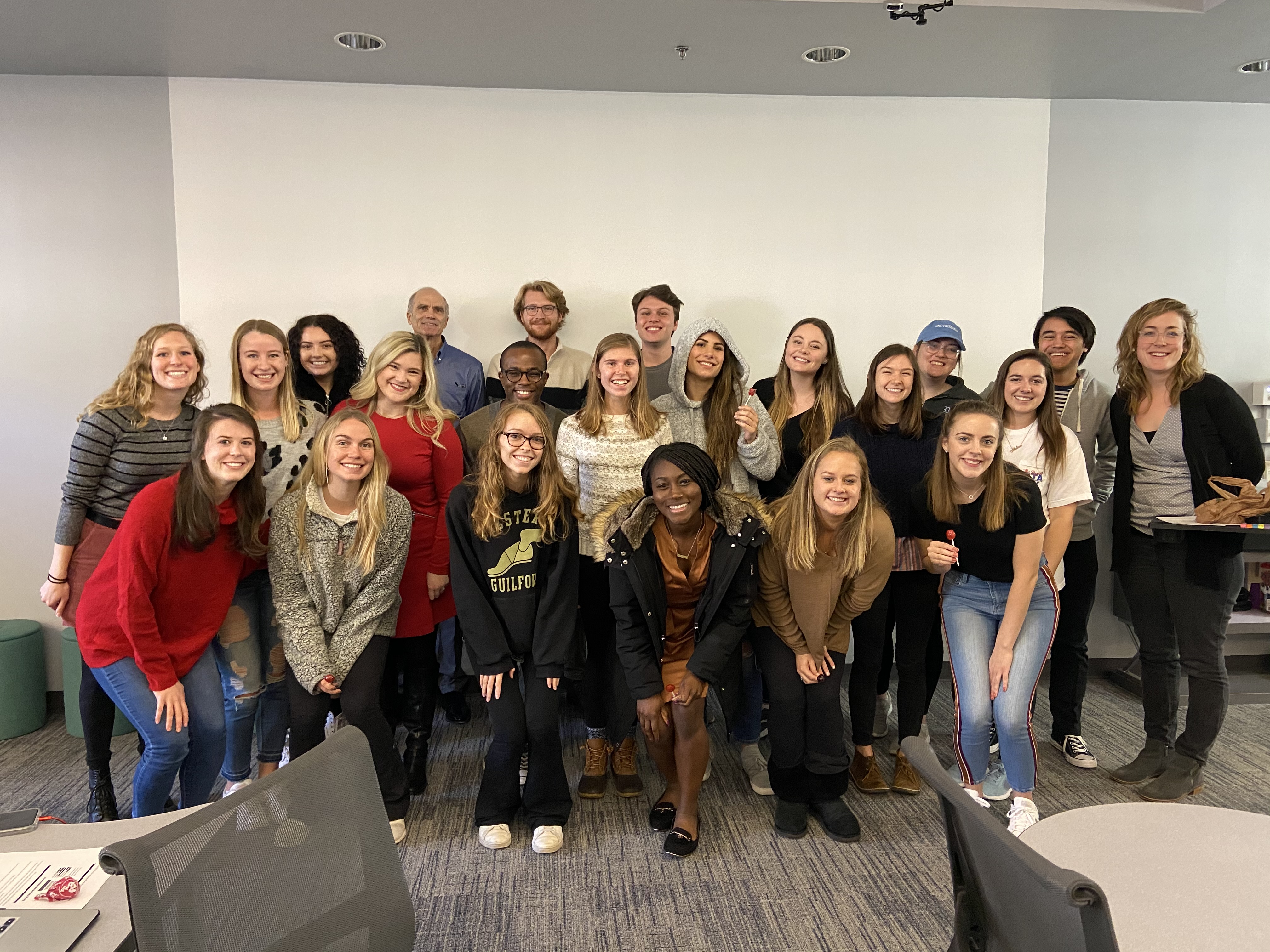 Unc Media Hub Fall 2019 Class Unc Media Hub 1363