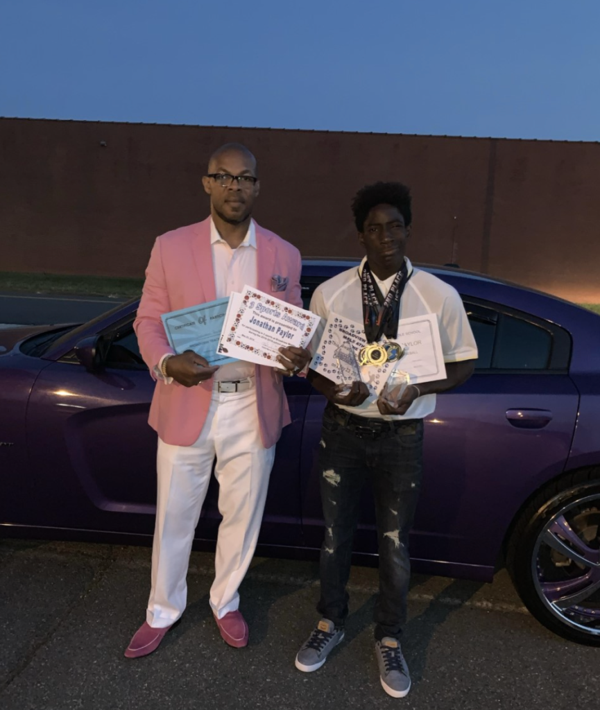 Bernard Pinnix (left) and Jonathan Paylor. Photo courtesy of Bernard Pinnix