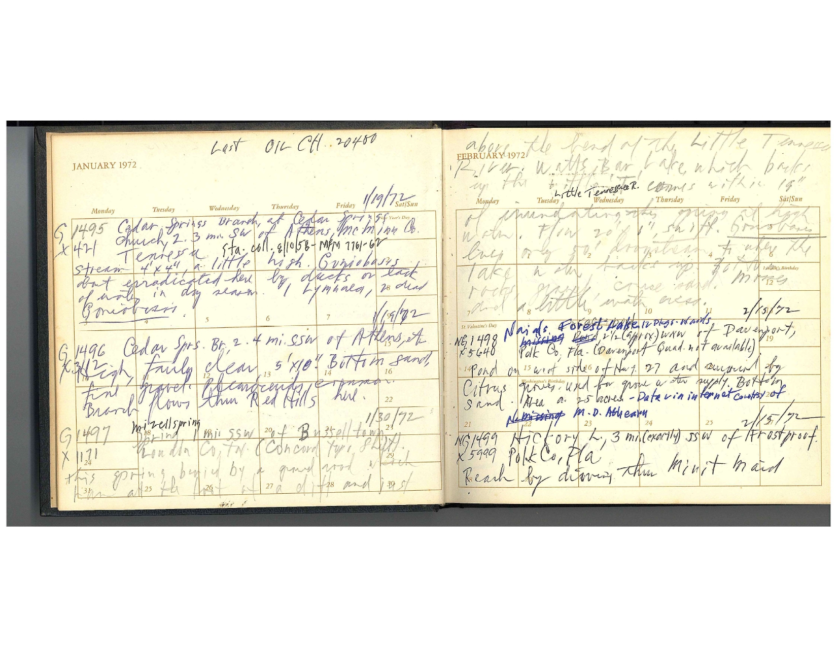 Scientific Field Notes Examples - UNC Media Hub